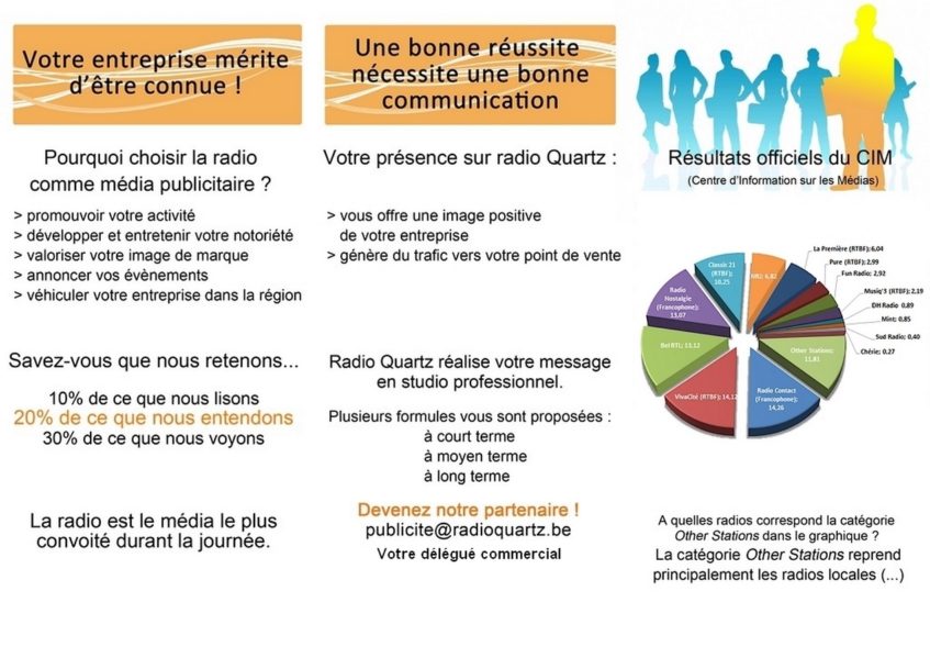 Publicité Radio Quartz